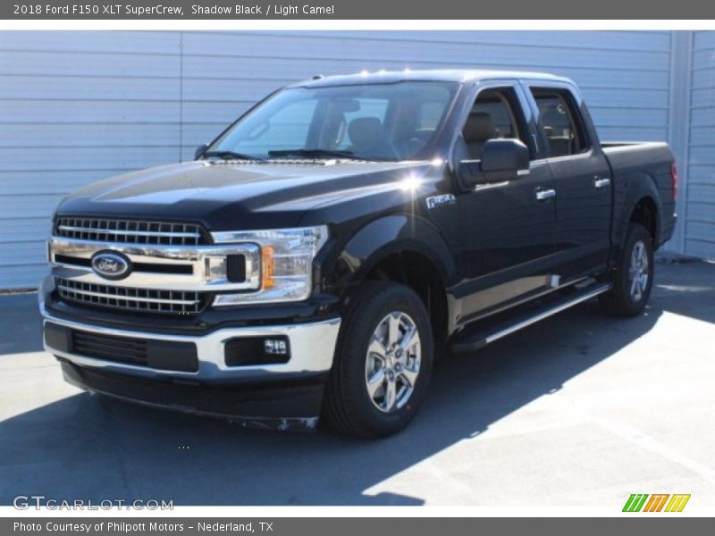 Shadow Black / Light Camel 2018 Ford F150 XLT SuperCrew