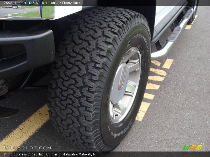 Birch White / Ebony Black 2008 Hummer H2 SUV