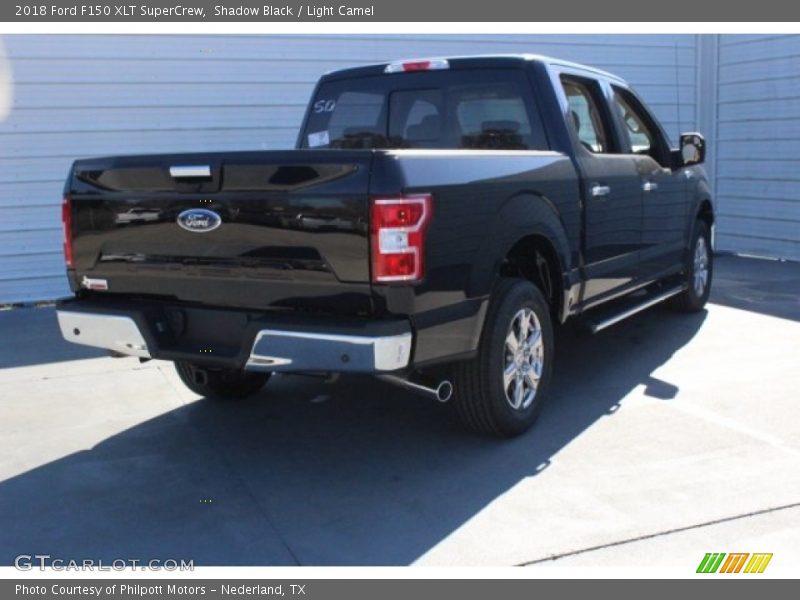 Shadow Black / Light Camel 2018 Ford F150 XLT SuperCrew
