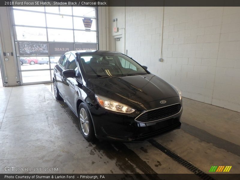 Shadow Black / Charcoal Black 2018 Ford Focus SE Hatch
