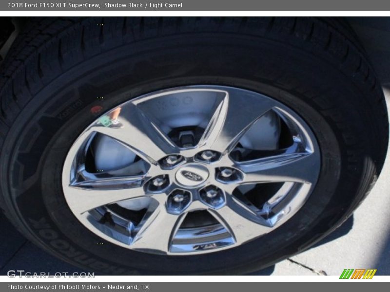 Shadow Black / Light Camel 2018 Ford F150 XLT SuperCrew