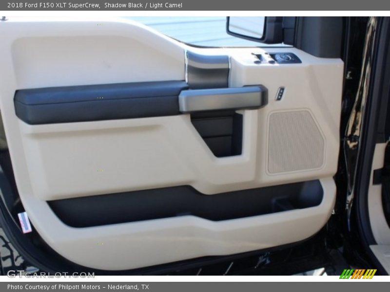 Shadow Black / Light Camel 2018 Ford F150 XLT SuperCrew