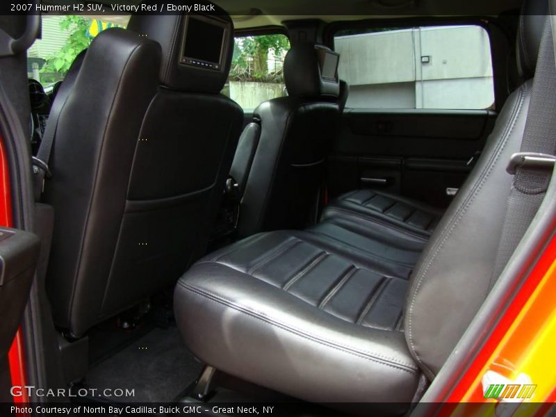 Victory Red / Ebony Black 2007 Hummer H2 SUV