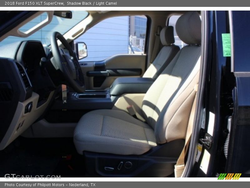 Shadow Black / Light Camel 2018 Ford F150 XLT SuperCrew