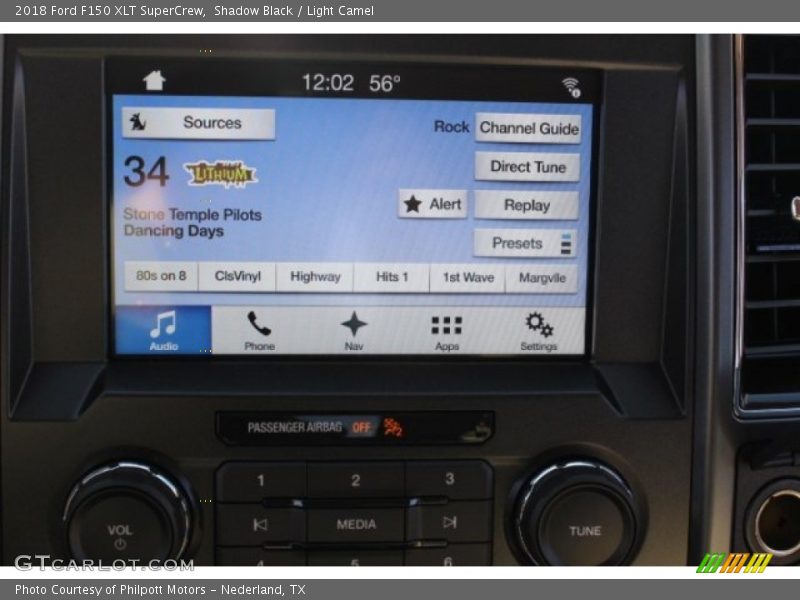 Shadow Black / Light Camel 2018 Ford F150 XLT SuperCrew