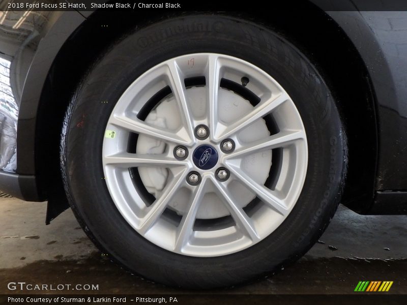 Shadow Black / Charcoal Black 2018 Ford Focus SE Hatch