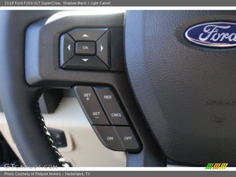 Shadow Black / Light Camel 2018 Ford F150 XLT SuperCrew