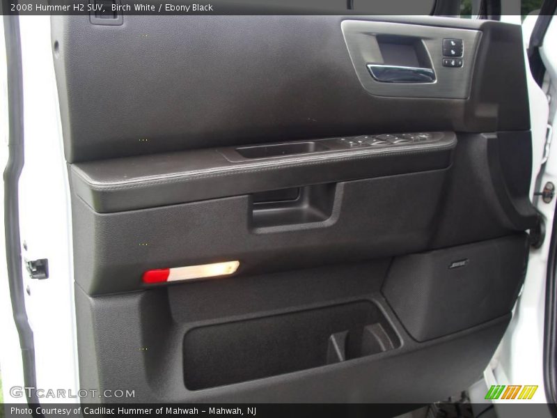 Birch White / Ebony Black 2008 Hummer H2 SUV