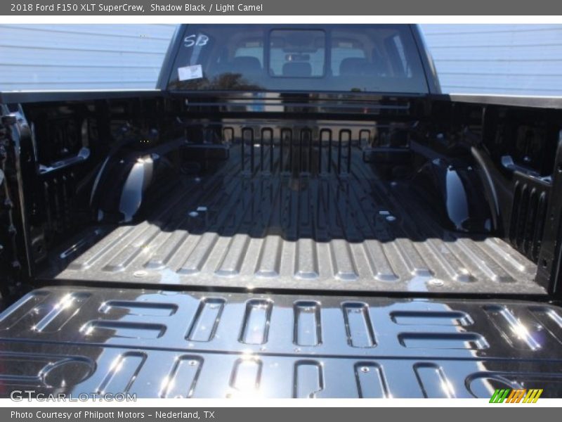 Shadow Black / Light Camel 2018 Ford F150 XLT SuperCrew