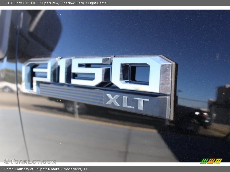 Shadow Black / Light Camel 2018 Ford F150 XLT SuperCrew