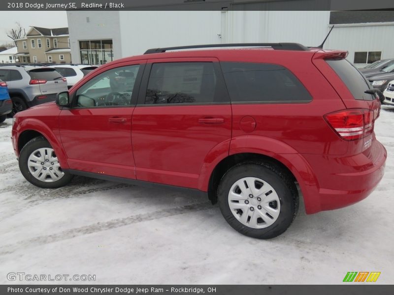 Redline / Black 2018 Dodge Journey SE