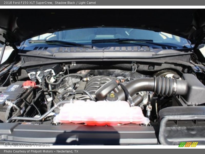 Shadow Black / Light Camel 2018 Ford F150 XLT SuperCrew