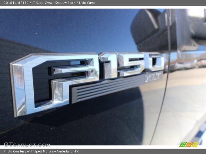 Shadow Black / Light Camel 2018 Ford F150 XLT SuperCrew