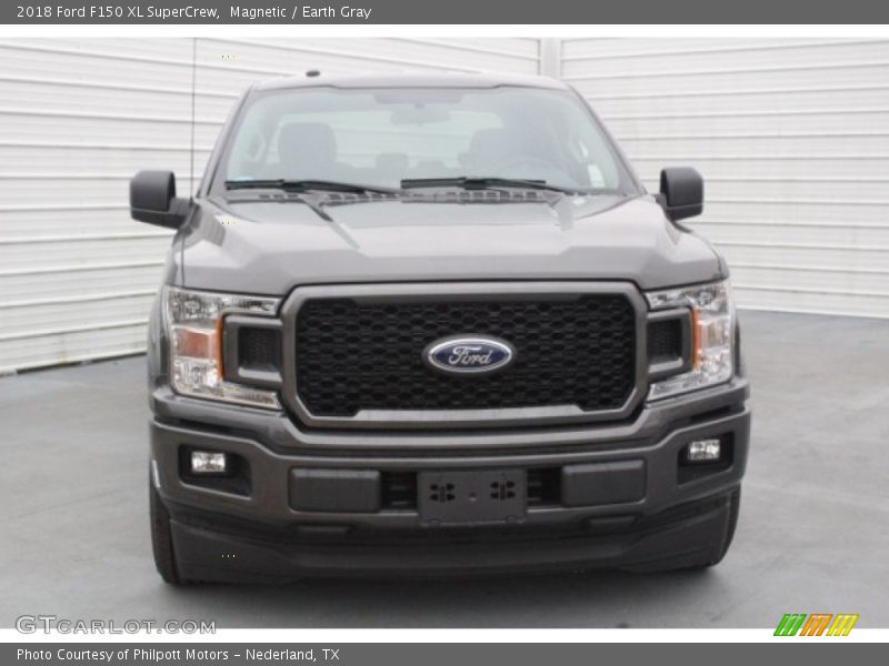 Magnetic / Earth Gray 2018 Ford F150 XL SuperCrew