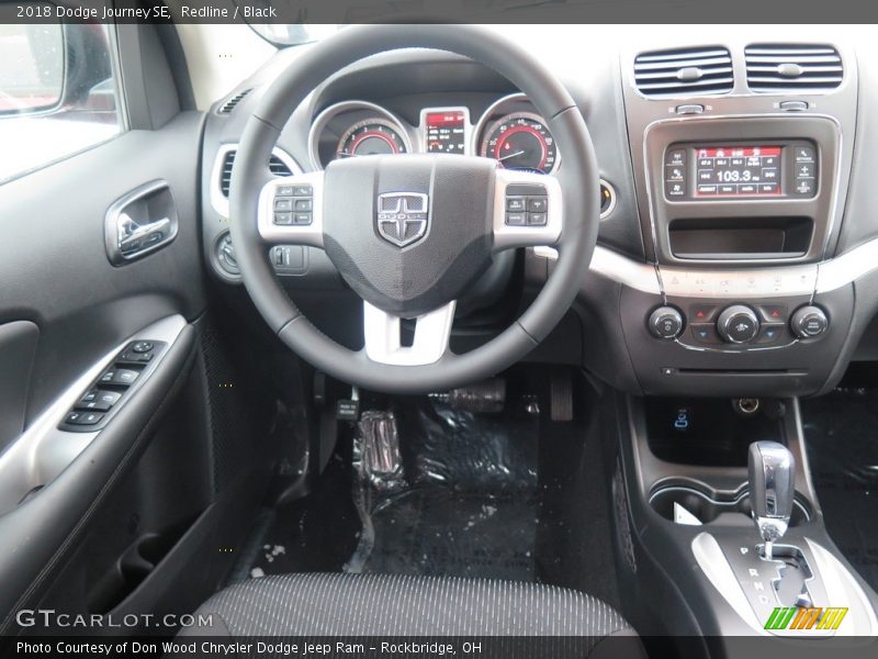 Redline / Black 2018 Dodge Journey SE