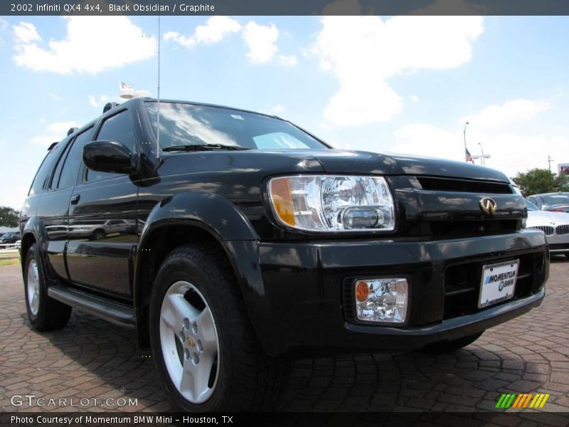 Black Obsidian / Graphite 2002 Infiniti QX4 4x4