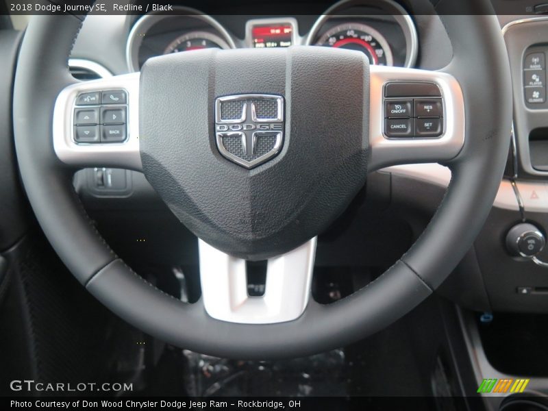 Redline / Black 2018 Dodge Journey SE