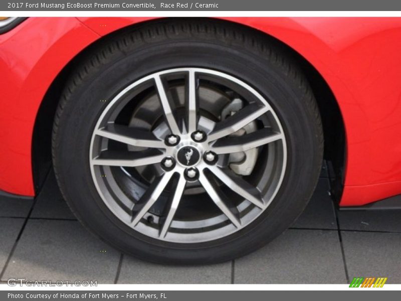  2017 Mustang EcoBoost Premium Convertible Wheel
