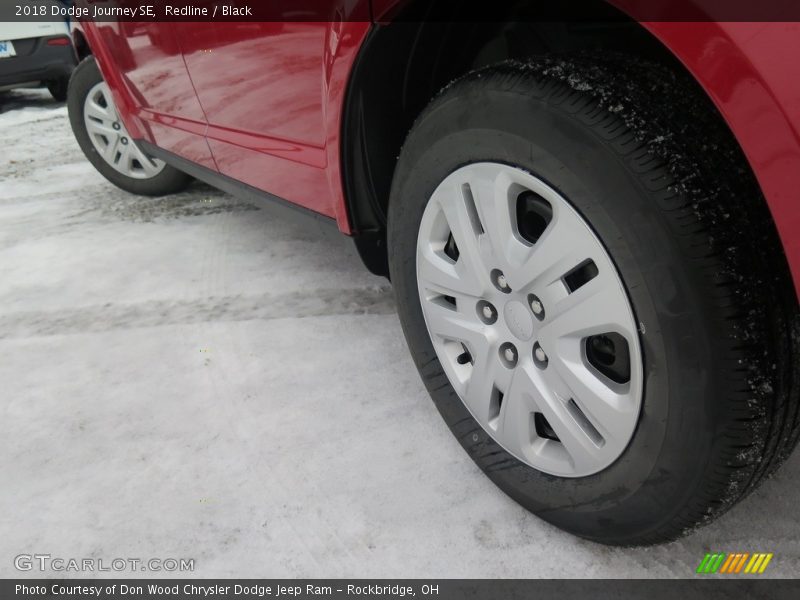 Redline / Black 2018 Dodge Journey SE