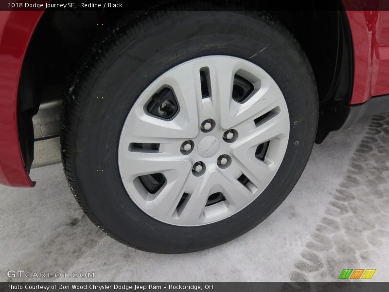 Redline / Black 2018 Dodge Journey SE