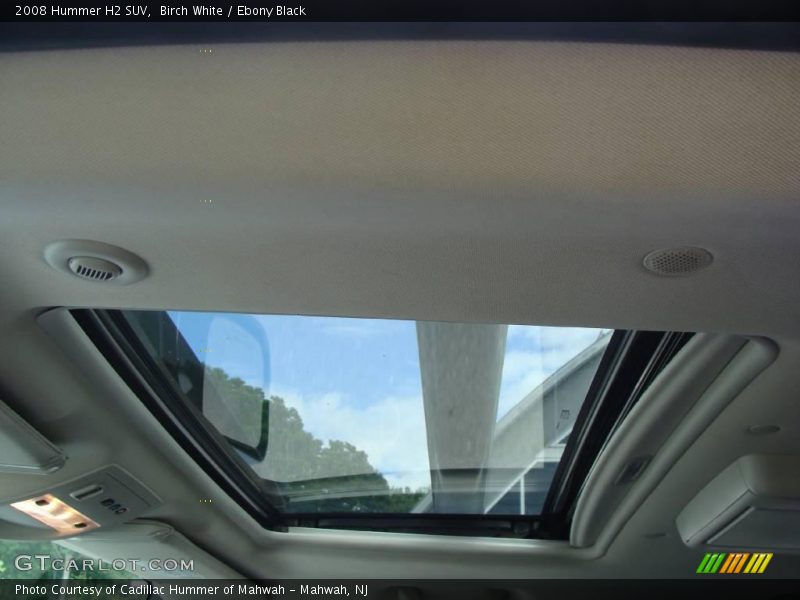 Birch White / Ebony Black 2008 Hummer H2 SUV