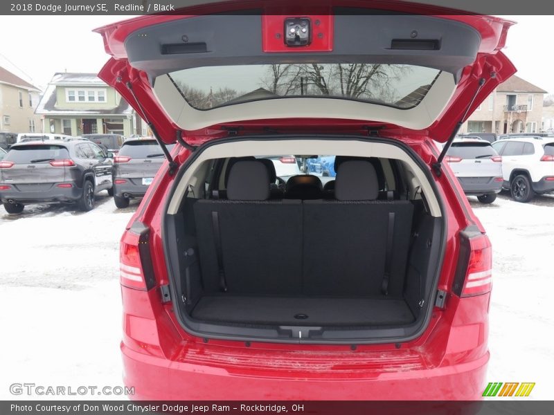 Redline / Black 2018 Dodge Journey SE