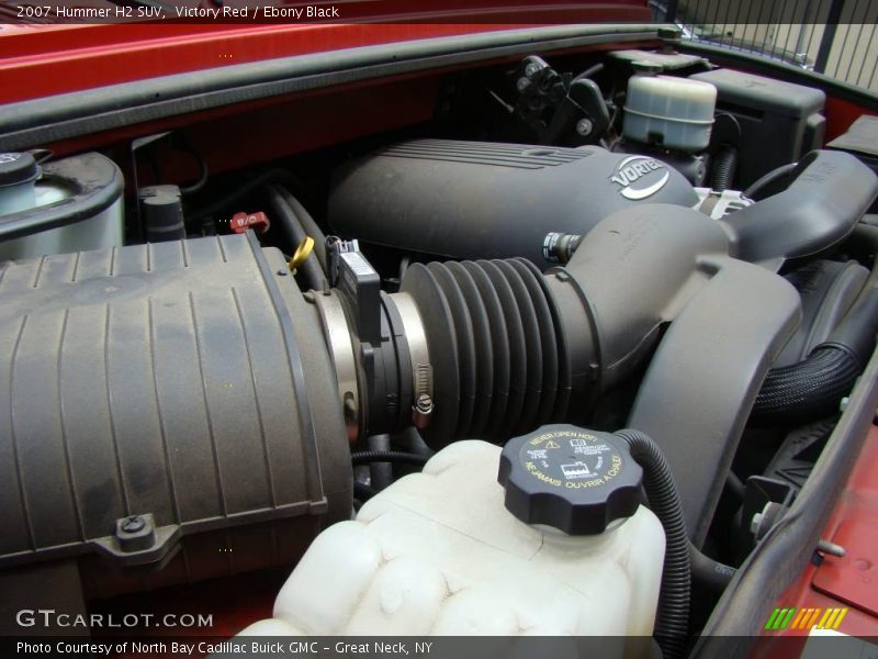 Victory Red / Ebony Black 2007 Hummer H2 SUV