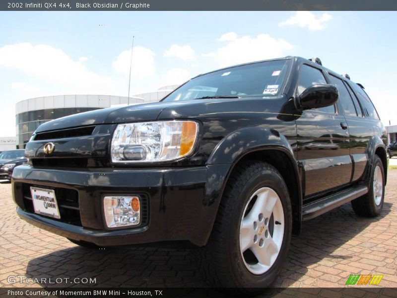 Black Obsidian / Graphite 2002 Infiniti QX4 4x4
