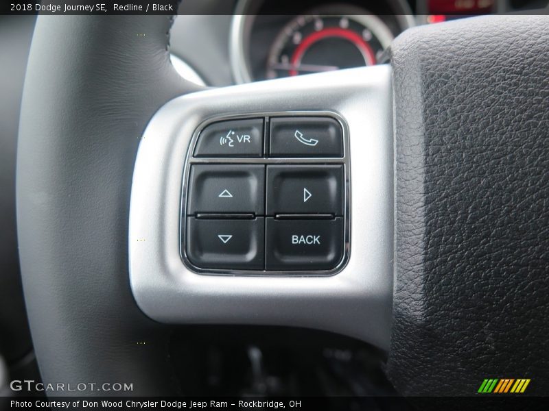 Redline / Black 2018 Dodge Journey SE