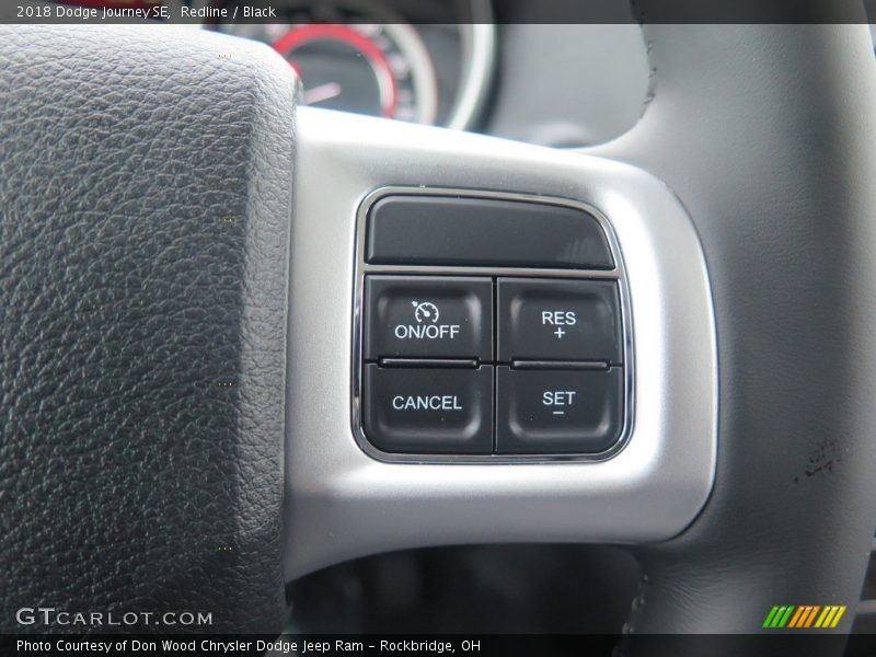 Redline / Black 2018 Dodge Journey SE