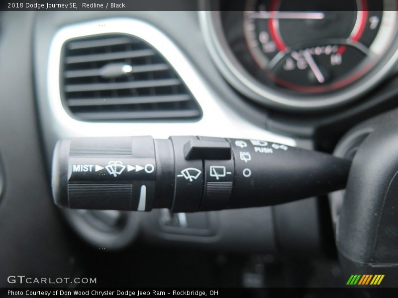 Redline / Black 2018 Dodge Journey SE