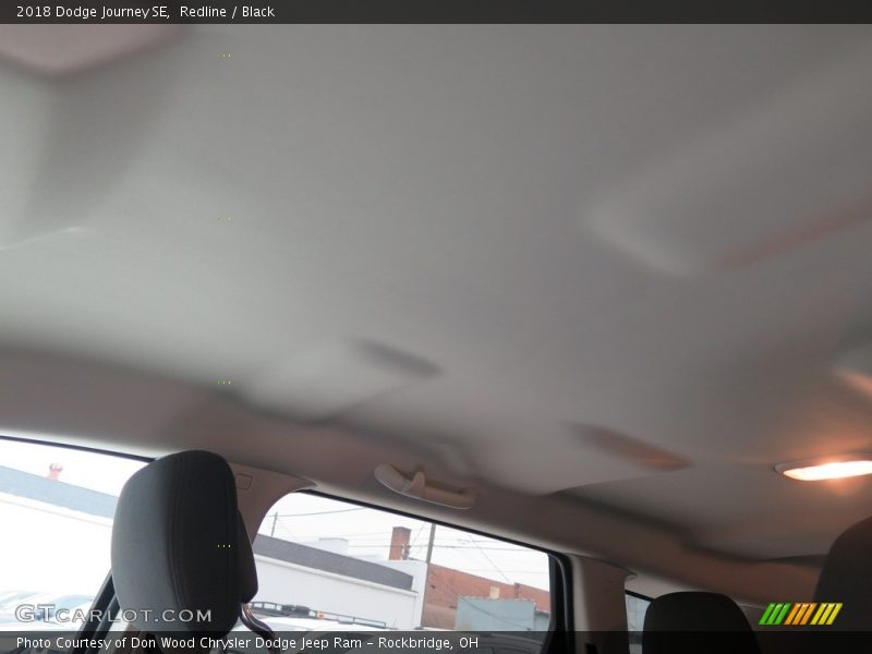 Redline / Black 2018 Dodge Journey SE