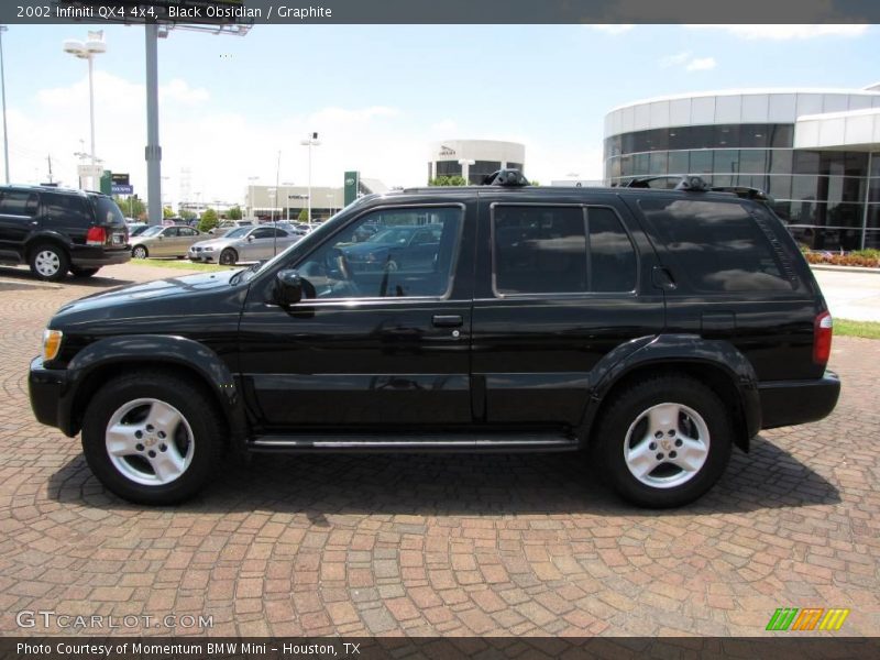 Black Obsidian / Graphite 2002 Infiniti QX4 4x4