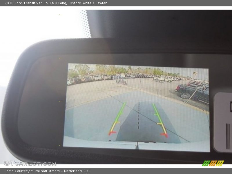 Oxford White / Pewter 2018 Ford Transit Van 150 MR Long