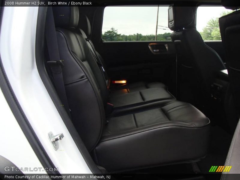 Birch White / Ebony Black 2008 Hummer H2 SUV