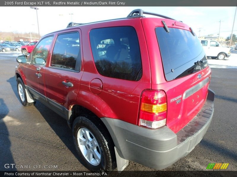 Redfire Metallic / Medium/Dark Flint Grey 2005 Ford Escape XLT V6