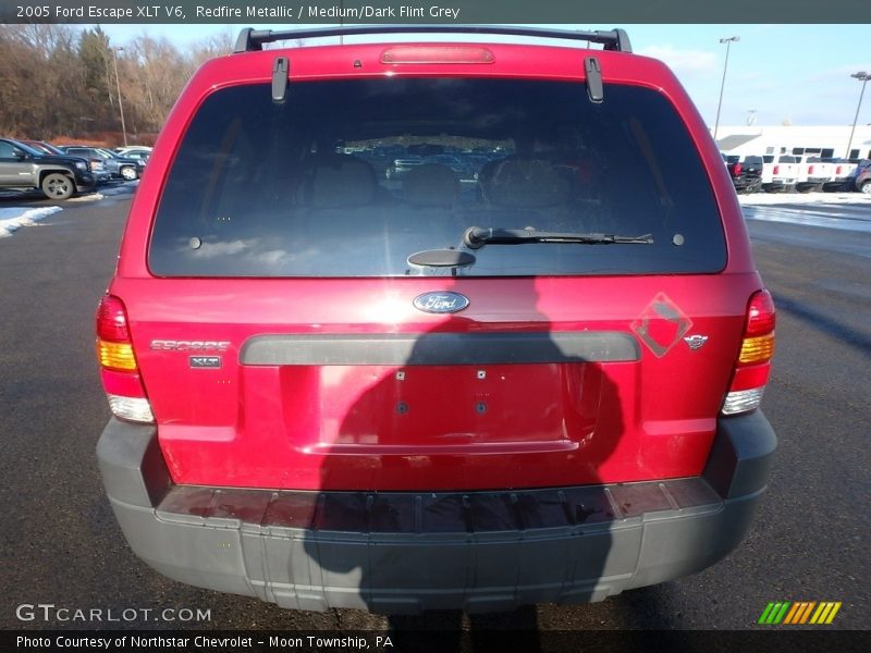 Redfire Metallic / Medium/Dark Flint Grey 2005 Ford Escape XLT V6