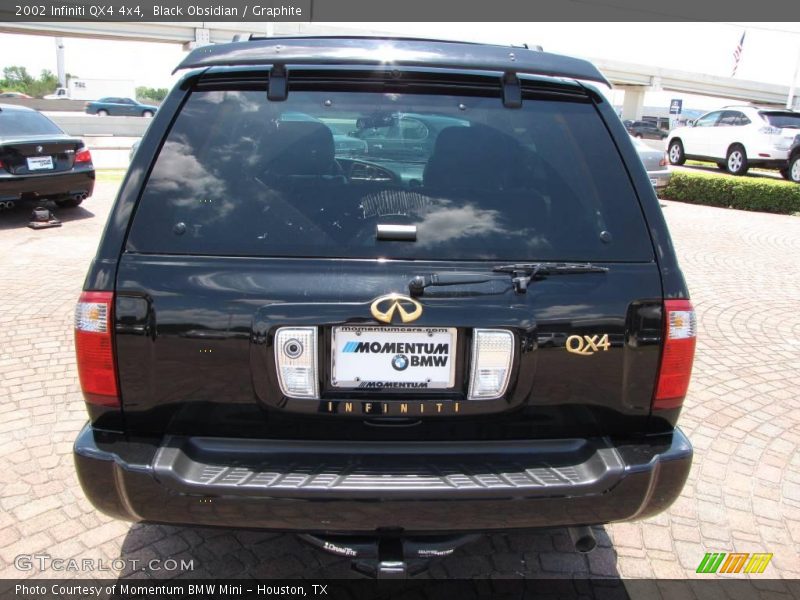 Black Obsidian / Graphite 2002 Infiniti QX4 4x4