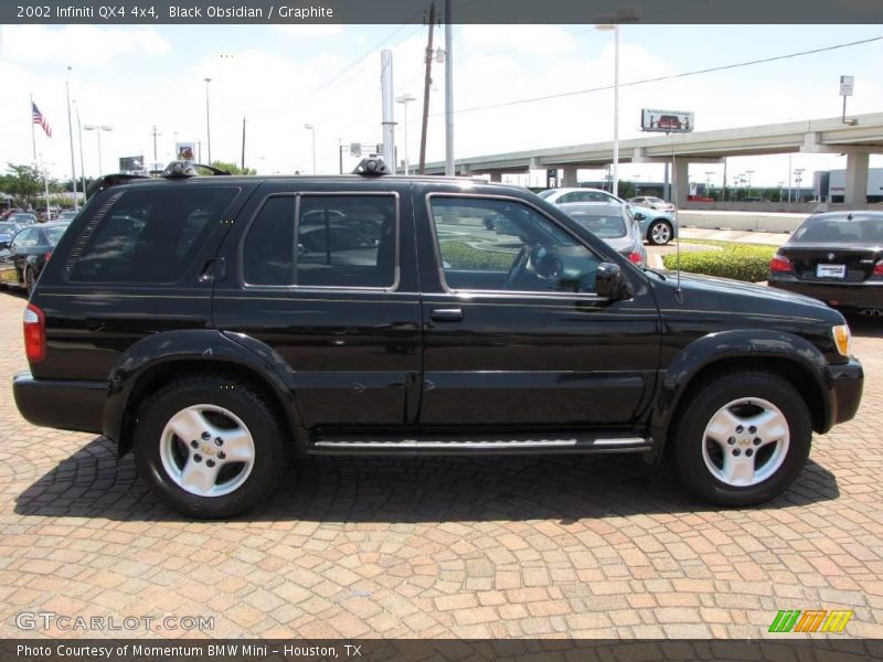 Black Obsidian / Graphite 2002 Infiniti QX4 4x4