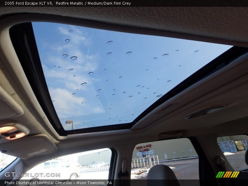 Redfire Metallic / Medium/Dark Flint Grey 2005 Ford Escape XLT V6