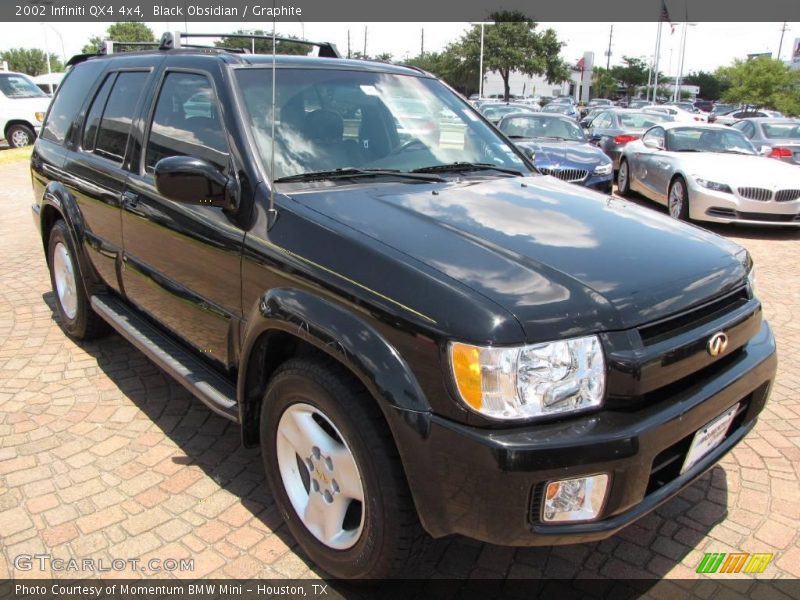 Black Obsidian / Graphite 2002 Infiniti QX4 4x4