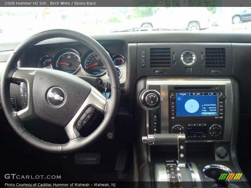 Birch White / Ebony Black 2008 Hummer H2 SUV