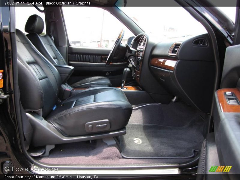 Black Obsidian / Graphite 2002 Infiniti QX4 4x4