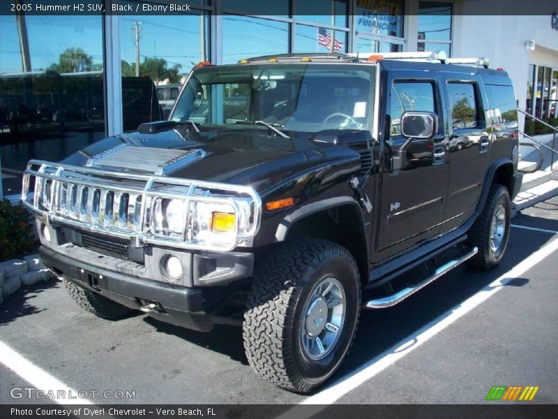 Black / Ebony Black 2005 Hummer H2 SUV