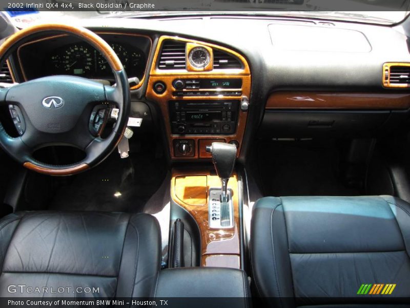 Black Obsidian / Graphite 2002 Infiniti QX4 4x4