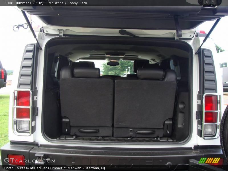 Birch White / Ebony Black 2008 Hummer H2 SUV
