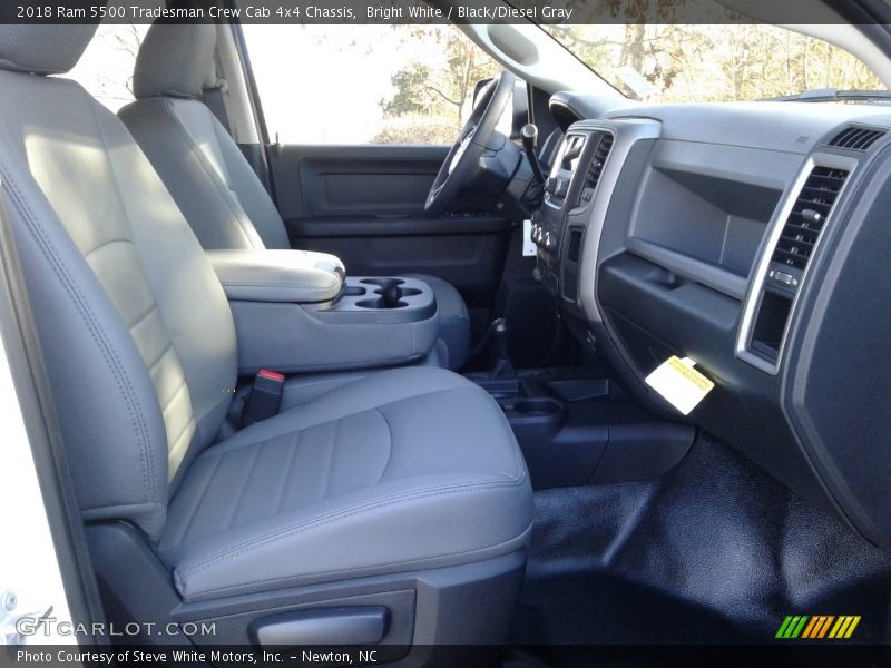Bright White / Black/Diesel Gray 2018 Ram 5500 Tradesman Crew Cab 4x4 Chassis