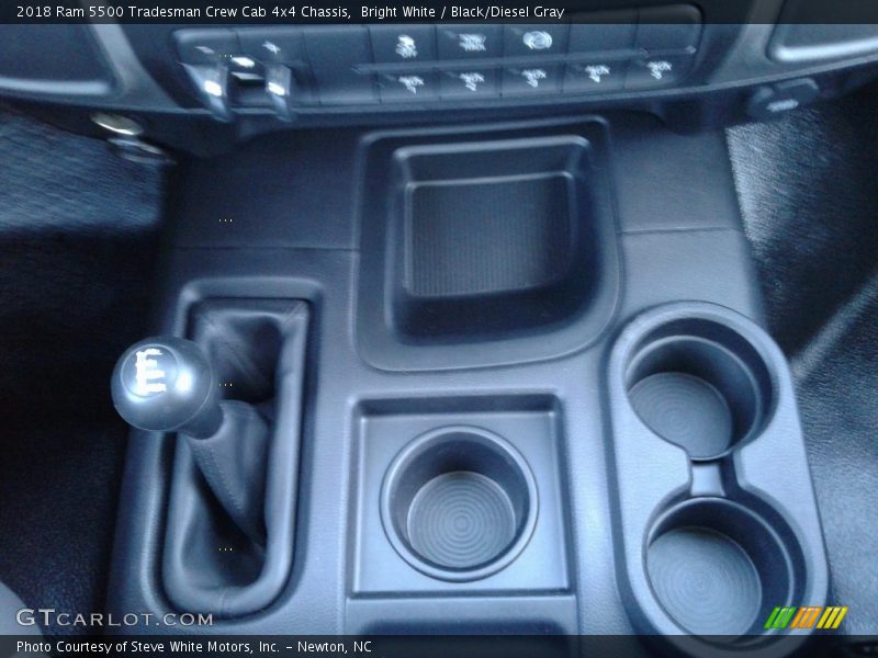 Bright White / Black/Diesel Gray 2018 Ram 5500 Tradesman Crew Cab 4x4 Chassis