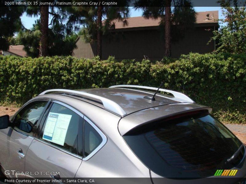 Platinum Graphite Gray / Graphite 2008 Infiniti EX 35 Journey
