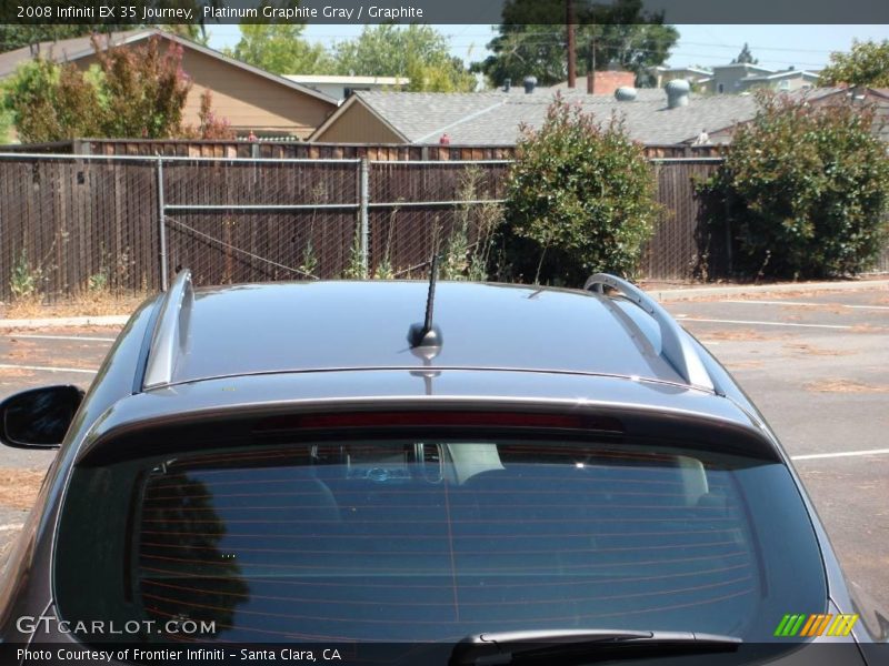 Platinum Graphite Gray / Graphite 2008 Infiniti EX 35 Journey